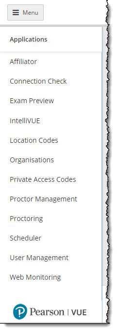 pearson vue navigator|Create New User .